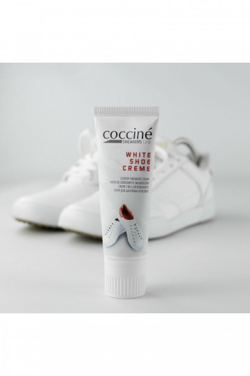 Creme nutritivo para cuidados com sapatos COCCINE WHITE SHOE CREAM 75ML 2