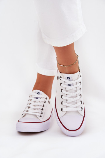 Sapatos casuais baixos Big Star DD274A232 brancos 2