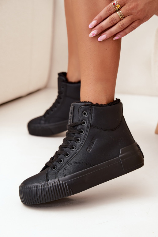 aquecimento Sapatos de lazer com uma plataforma Big Star OO274796 cor preta