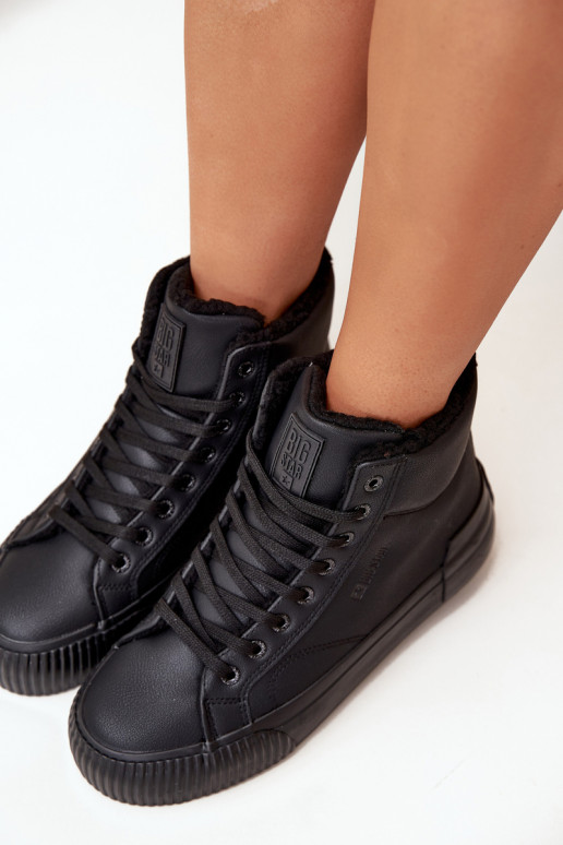 aquecimento Sapatos de lazer com uma plataforma Big Star OO274796 cor preta