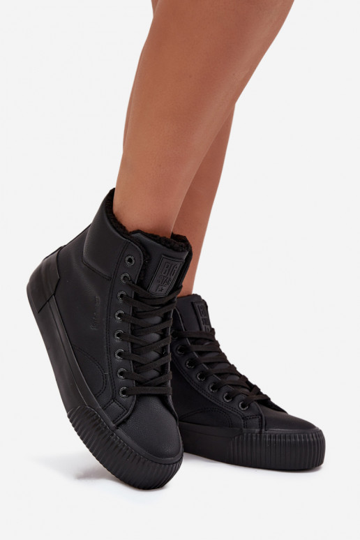 aquecimento Sapatos de lazer com uma plataforma Big Star OO274796 cor preta