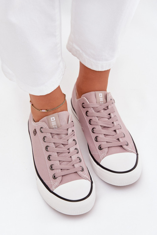 Sapatos de lazer Baixo Big Star DD274A233 cor cinza