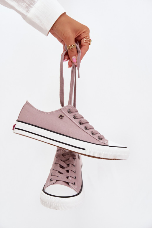 Sapatos de lazer Baixo Big Star DD274A233 cor cinza