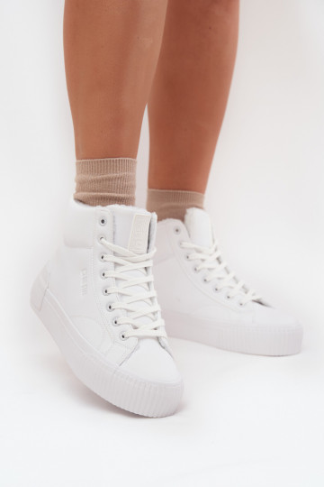 aquecimento Sapatos de lazer com uma plataforma Big Star OO274794 cor branca