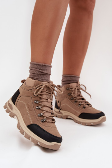 botas de caminhada Feminino Big Star SS274095 bege 2