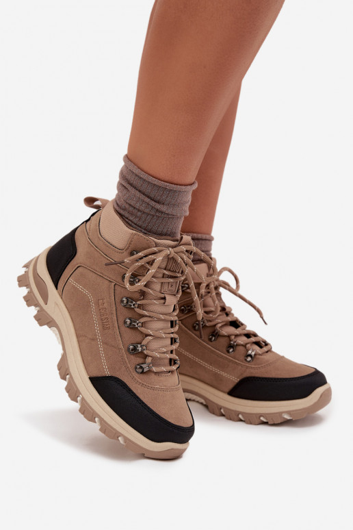 botas de caminhada Feminino Big Star SS274095 bege