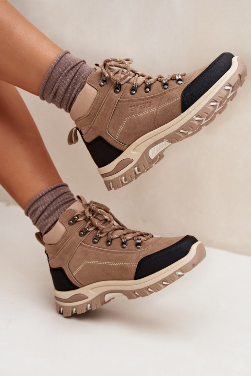 botas de caminhada Feminino Big Star SS274095 bege