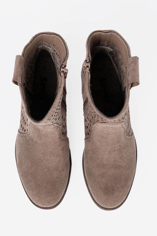 bege sapato a céu aberto Para koParabojskim stylu