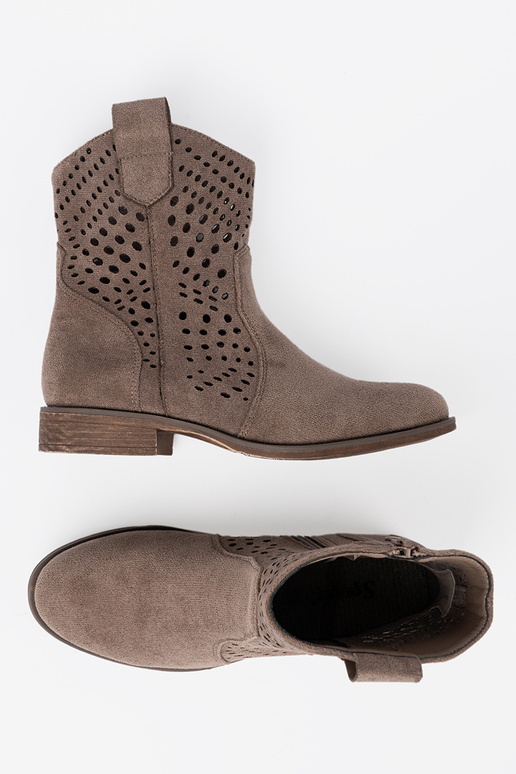 bege sapato a céu aberto Para koParabojskim stylu