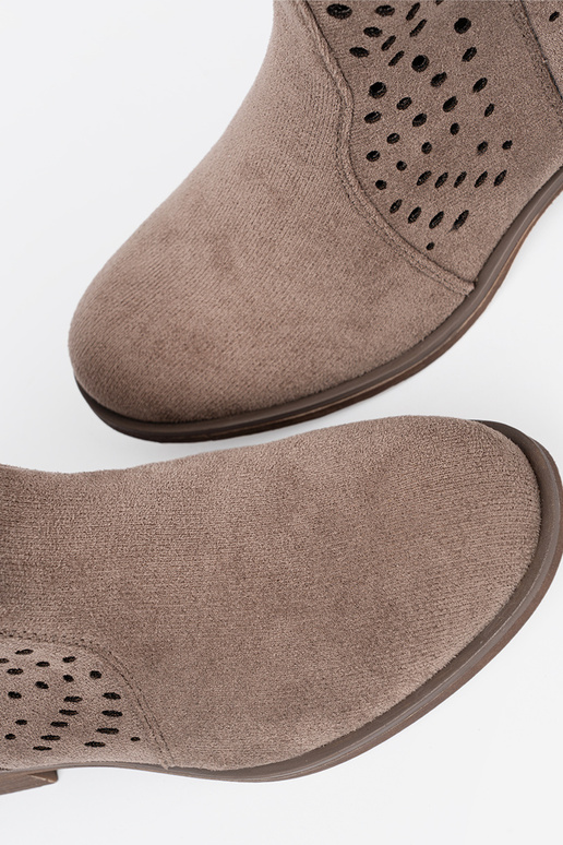 bege sapato a céu aberto Para koParabojskim stylu