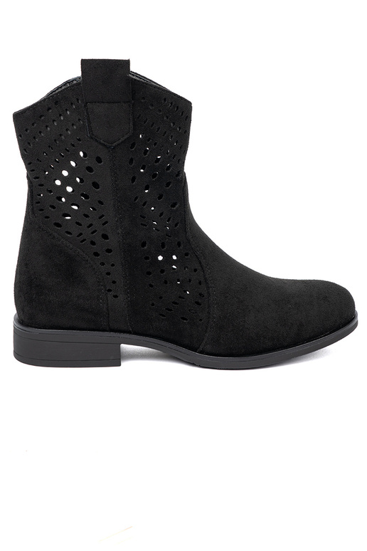 cor preta sapato a céu aberto Para koParabojskim stylu