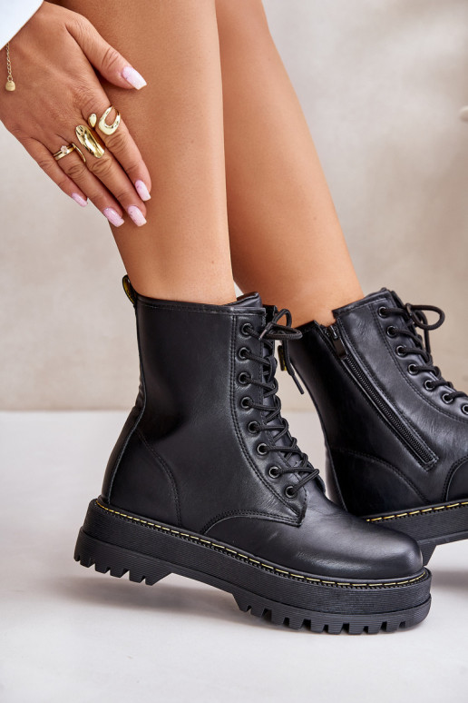 aquecimento Botins de trabalho z Eko Skóry Casal o castelo cor preta Habilitadoleli aquecimento Botins de trabalho z Eko Skóry Casal o castelo cor preta Habilitadoleli