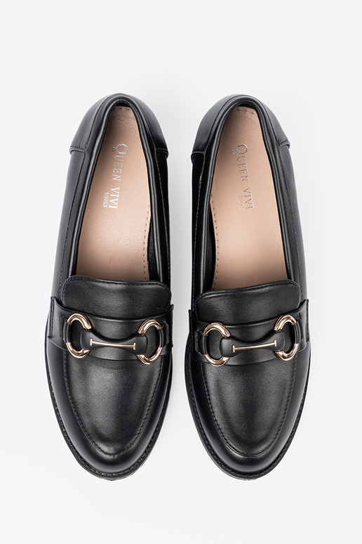 cor preta Sapatos femininos z elegancką sprzączką cor preta Sapatos femininos z elegancką sprzączką