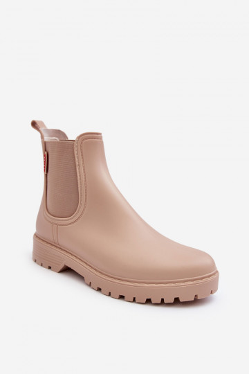 Baixo Botas de borracha Feminino bege Birella