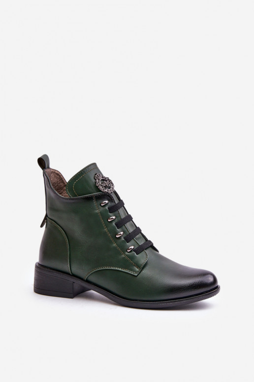 Baixo Botas aquecimento Casal o castelo com enfeites cor verde Nevalia