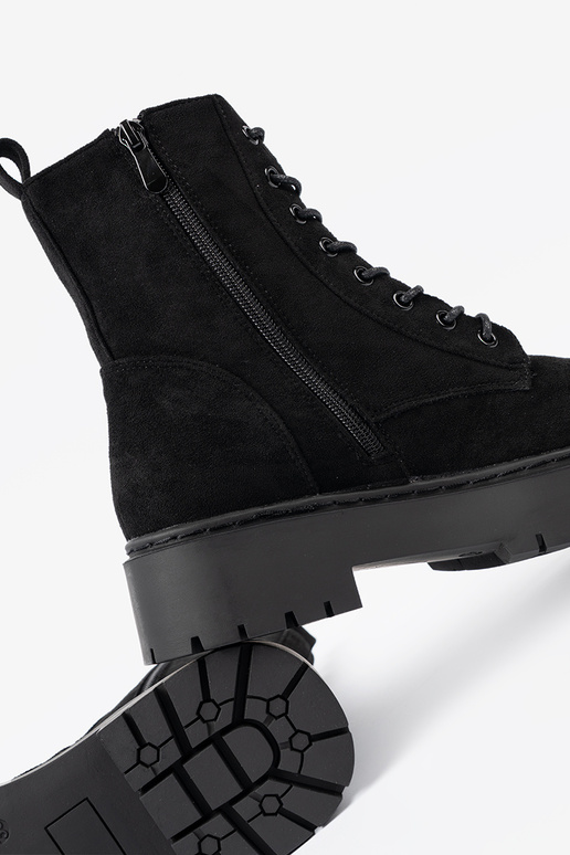 sapato mulheres cor preta z zamszoParaym Paraykończeniem sapato mulheres cor preta z zamszoParaym Paraykończeniem