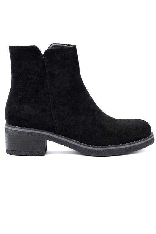 Proste cor preta sapato na komfortoParaym obcasie