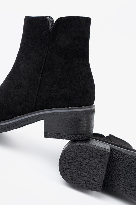 Proste cor preta sapato na komfortoParaym obcasie