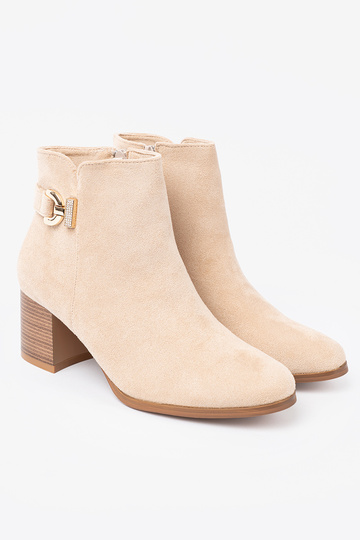 Estilo elegante sapato Para kolorze jasnego beżu