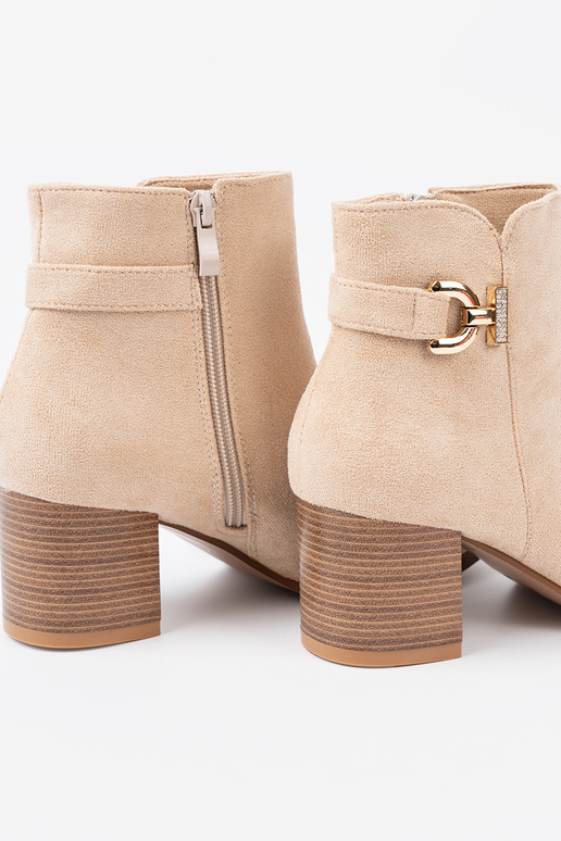 Estilo elegante sapato Para kolorze jasnego beżu