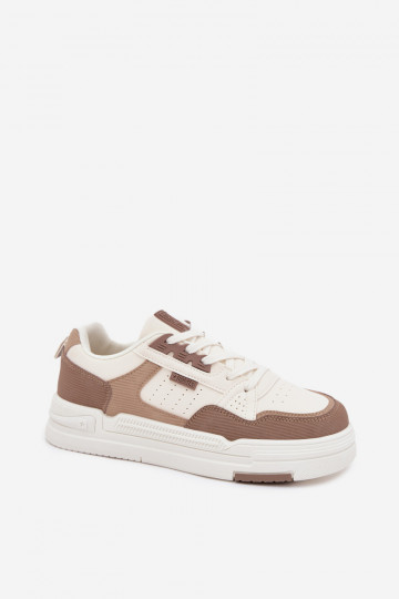 Tênis estilo sneakers na cor areia com plataforma Big Star OO274A151