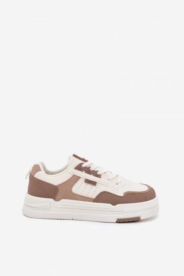 Tênis estilo sneakers na cor areia com plataforma Big Star OO274A151 2