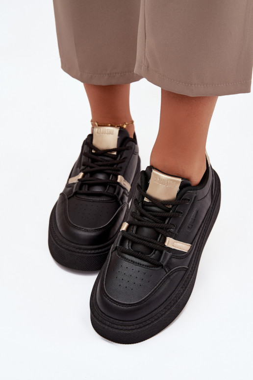 Feminino À modalo de tênis com uma plataforma Big Star SS274360 cor preta