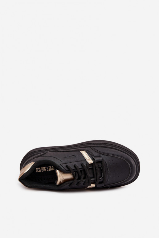 Feminino À modalo de tênis com uma plataforma Big Star SS274360 cor preta