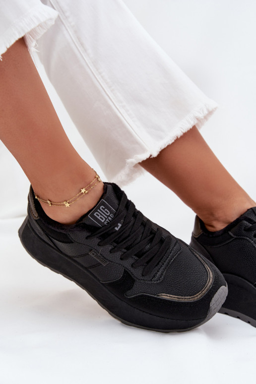 aquecimento À modalo de tênis Feminino com uma plataforma Big Star SS274007 HI-POLY SYSTEM cor preta aquecimento À modalo de tênis Feminino com uma plataforma Big Star SS274007 HI-POLY SYSTEM cor preta