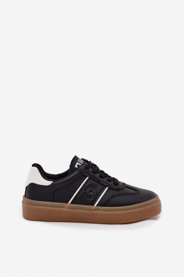 Tênis infantis na cor preta estilo sneakers Big Star SS374025 2