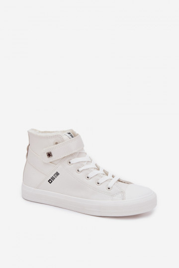 Botas femininas para neve com plataforma e pelo "Baranek", Big Star SS274112, marrons 2