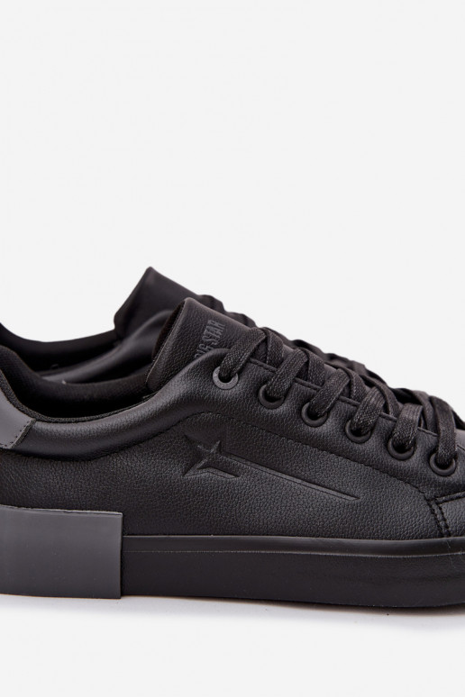 Tem que sercho sapatos casuais Eko Pele Big Star OO174019 cor preta