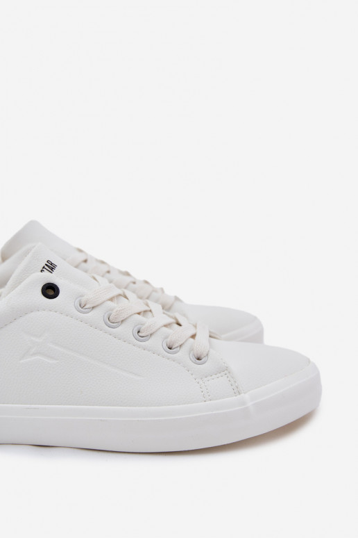 Tem que sercho sapatos casuais Eko Pele Big Star OO174018 cor branca