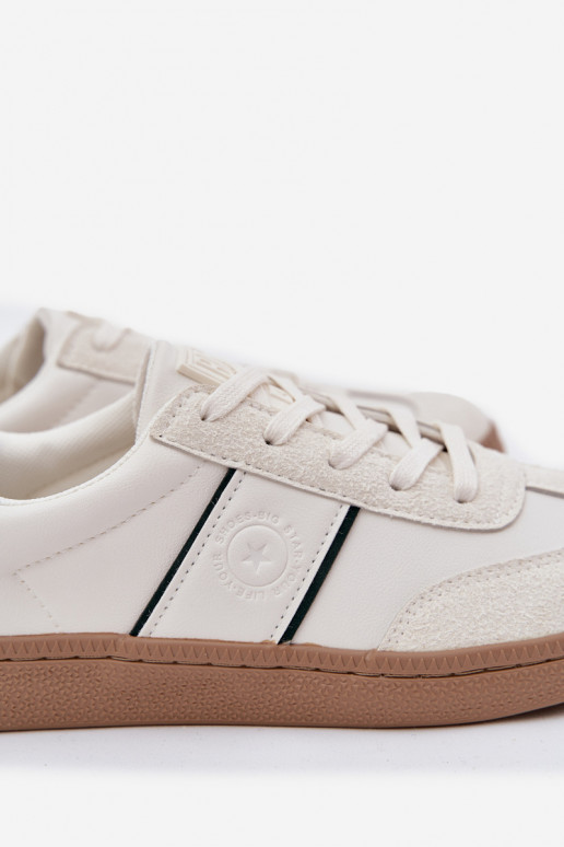 Baixo À modalo de tênis Tem que sercho Big Star SS174078 cor branca