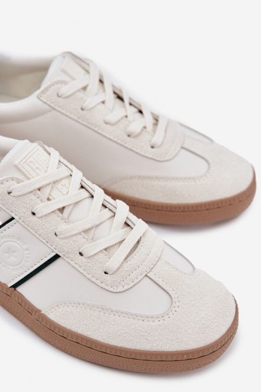 Baixo À modalo de tênis Tem que sercho Big Star SS174078 cor branca