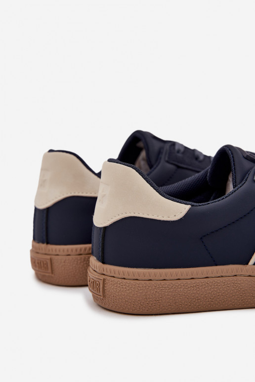 Baixo À modalo de tênis Tem que sercho Big Star SS174079 azul escuro