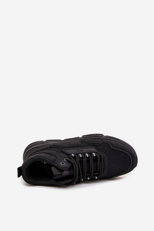 À modalo de tênis Tem que sercho Big Star SS174282 HI-POLY SYSTEM cor preta