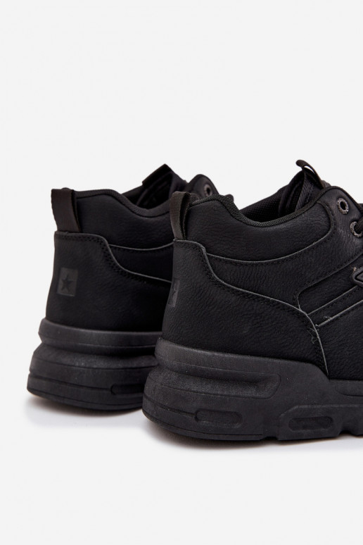 À modalo de tênis Tem que sercho Big Star SS174282 HI-POLY SYSTEM cor preta