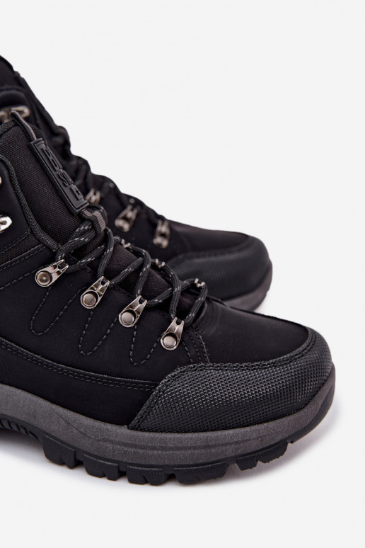 botas de caminhada Tem que sercho Big Star SS174048 cor preta