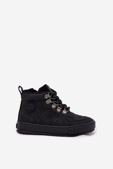 Botas de caminhada infantis quentes pretas "Big Star SS374075" 2