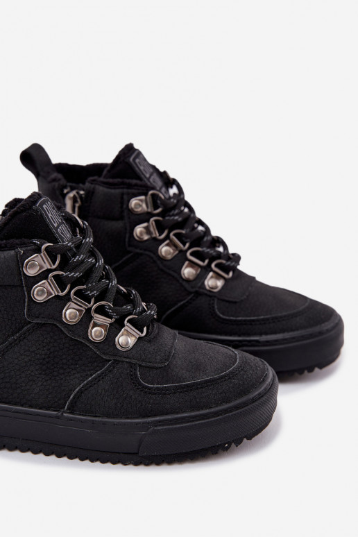 botas de caminhada sapato Infantil aquecimento Big Star SS374075 cor preta botas de caminhada sapato Infantil aquecimento Big Star SS374075 cor preta