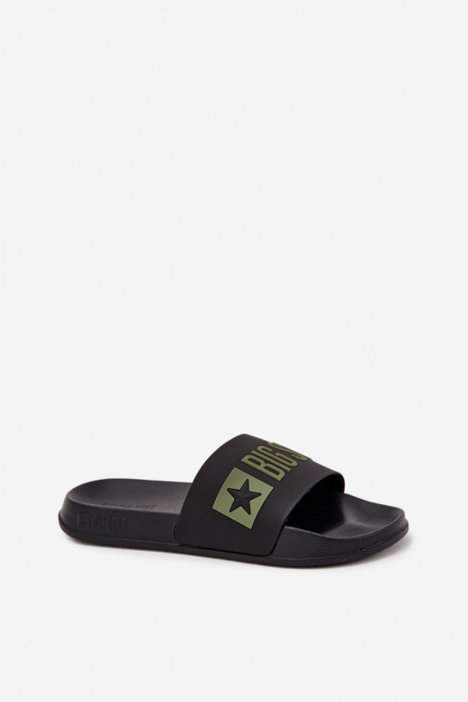 Chinelos Tem que sercho Big Star SS174359 cor preta Chinelos Tem que sercho Big Star SS174359 cor preta
