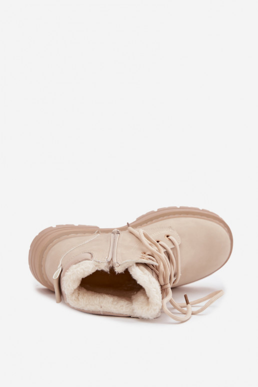 sapato Feminino aquecimento com pelo por dentro Casal o castelo cor de marfim Tharika sapato Feminino aquecimento com pelo por dentro Casal o castelo cor de marfim Tharika