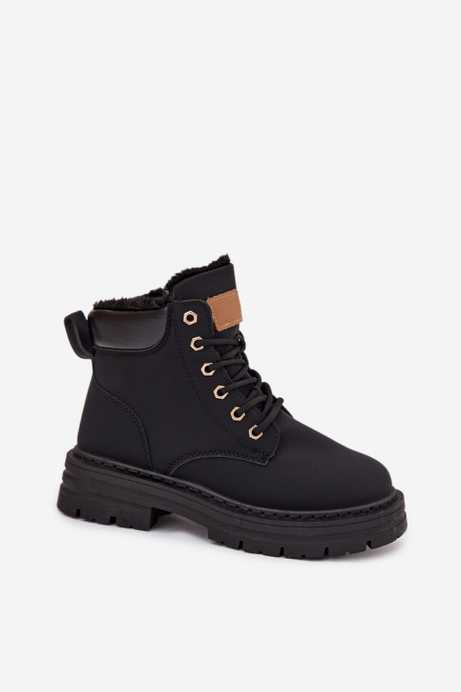 sapato Feminino aquecimento com pelo por dentro Casal o castelo cor preta Tharika sapato Feminino aquecimento com pelo por dentro Casal o castelo cor preta Tharika