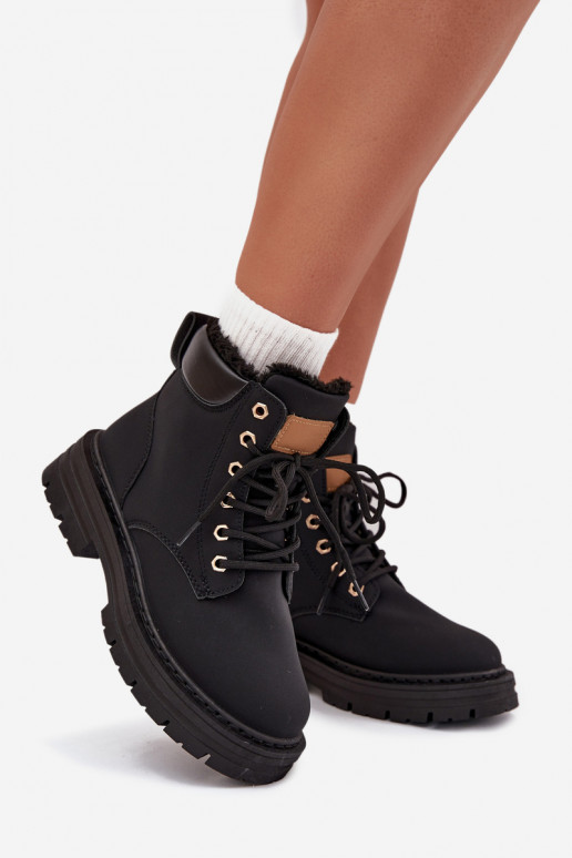 sapato Feminino aquecimento com pelo por dentro Casal o castelo cor preta Tharika sapato Feminino aquecimento com pelo por dentro Casal o castelo cor preta Tharika