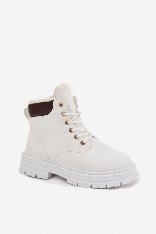 sapato Feminino aquecimento com pelo por dentro Casal o castelo cor branca Tharika sapato Feminino aquecimento com pelo por dentro Casal o castelo cor branca Tharika