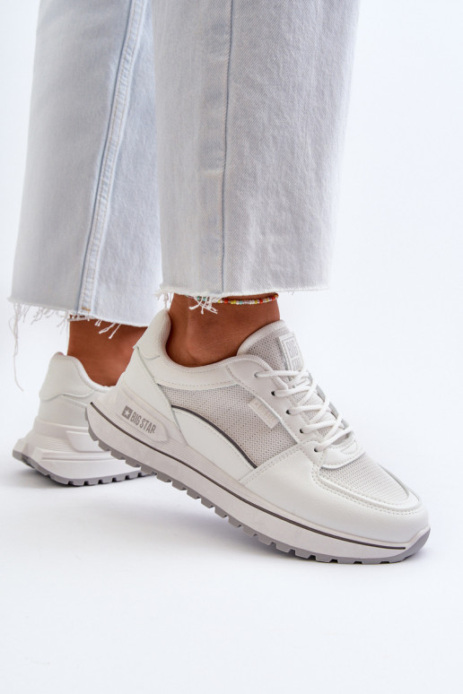 À modalo de tênis Feminino Big Star NN274A089 cor branca