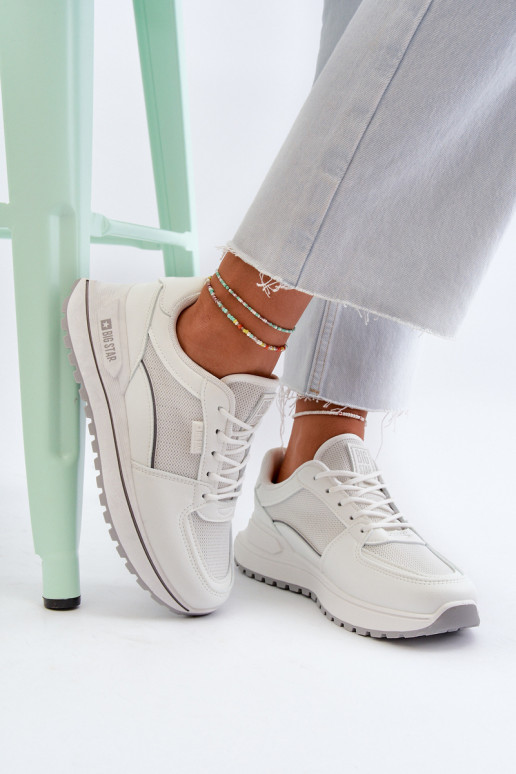 À modalo de tênis Feminino Big Star NN274A089 cor branca