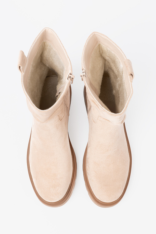 NoParaoczesne brilhantementebege sapato o prostym fasonie