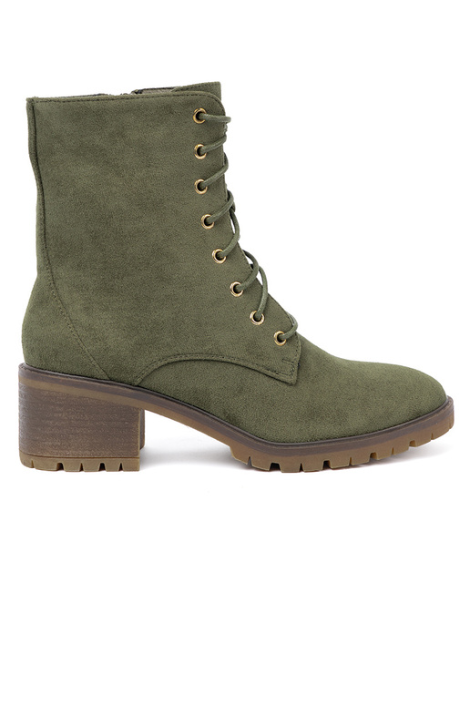 cor verde Sapatos femininos amarrado cor verde Sapatos femininos amarrado